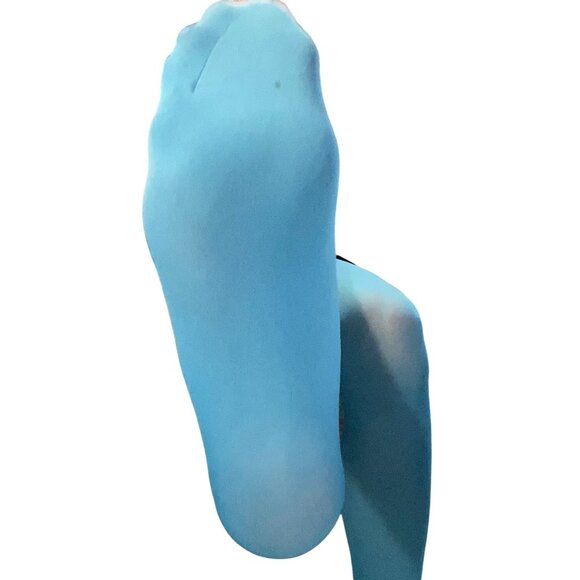 Blue Opaque Stretchy Tights For Adults Ballet/Gay/Sissy* New* Tall Fit - Picture 4 of 5